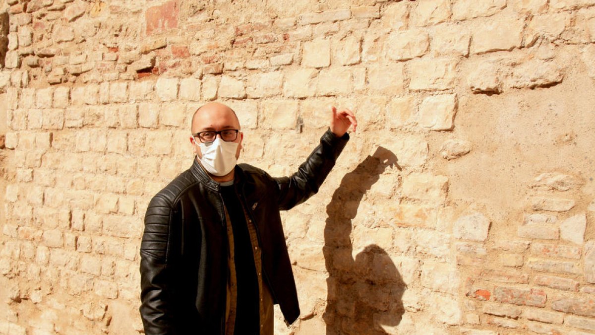 Acaben les obres de consolidació del mur de delimitació del recinte de culte de Tàrraco