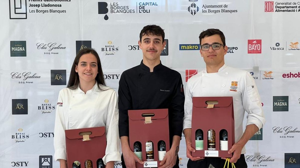 Dos estudiantes de Cambrils pasan a la final de los Premis Gastronòmics Josep Lladonosa