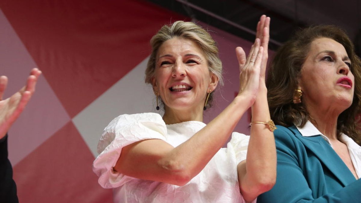 Yolanda Díaz formaliza su candidatura electoral: «Quiero ser la primera presidenta de España»