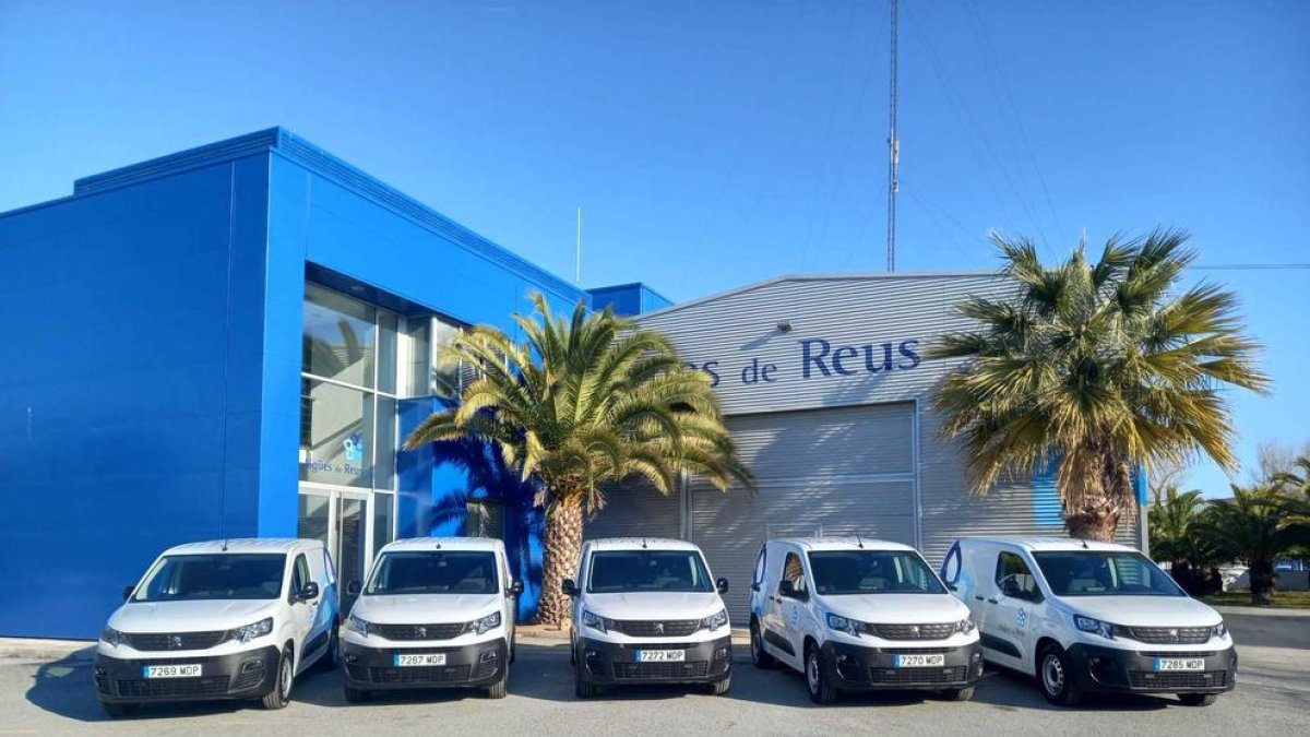 El 71% de los vehículos de Aigües de Reus son eléctricos