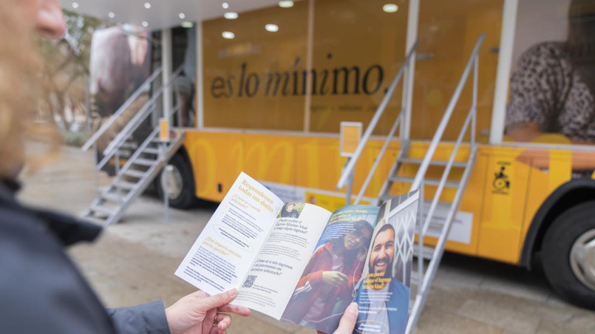 L'autobús de l'Ingrés Mínim aparca a Reus