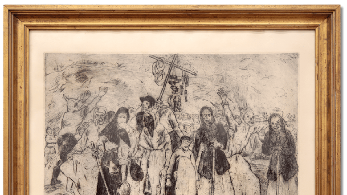 El 'Entierro de la sardina', la pieza del mes de febrero del Museu de Historia