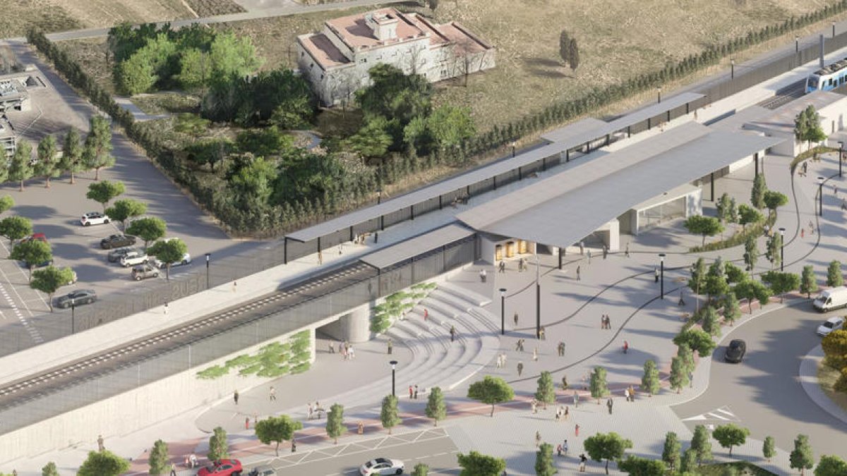 La futura estación de Bellissens entrará en funcionamiento en 2025