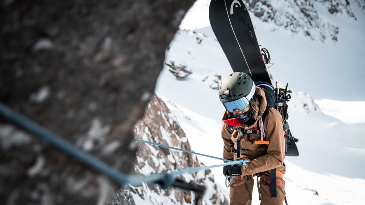Núria Castán, a un pas de la classificació al Freeride World Tour