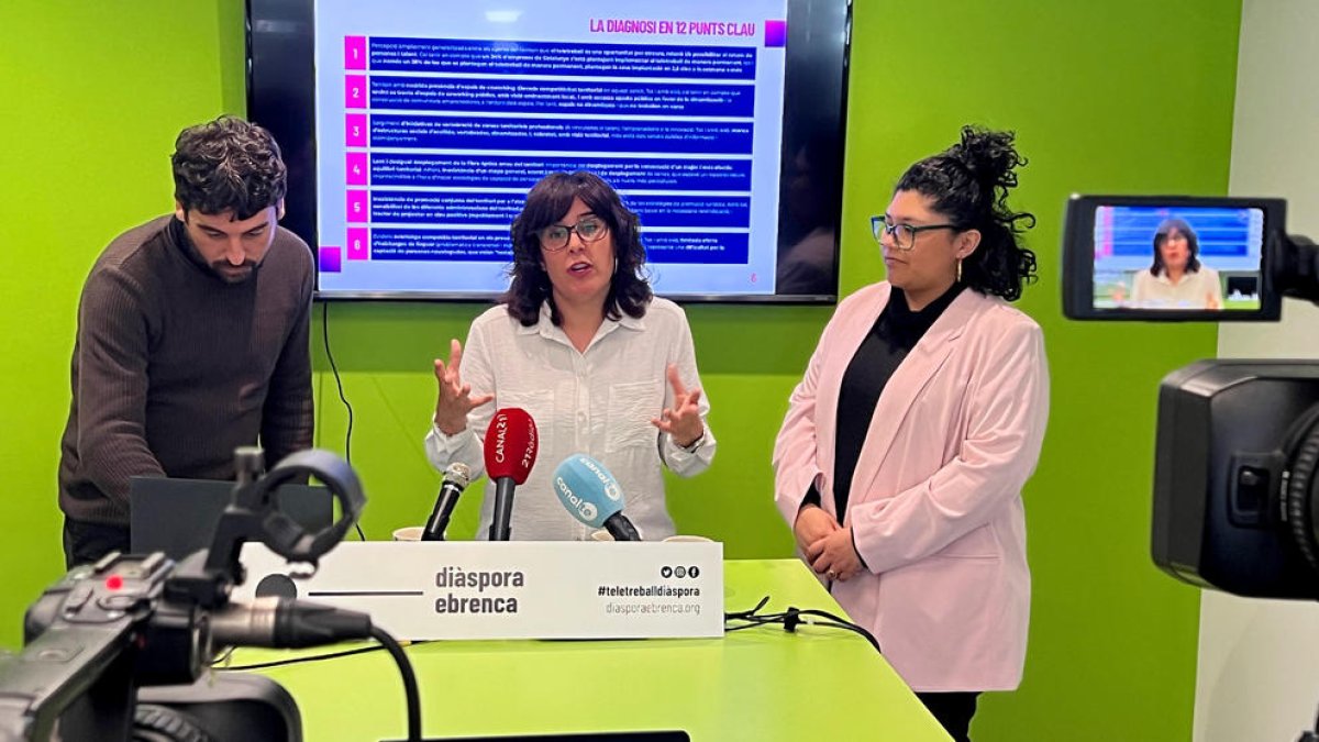 Diàspora Ebrenca aprieta a las administraciones para que promuevan el teletrabajo en el territorio