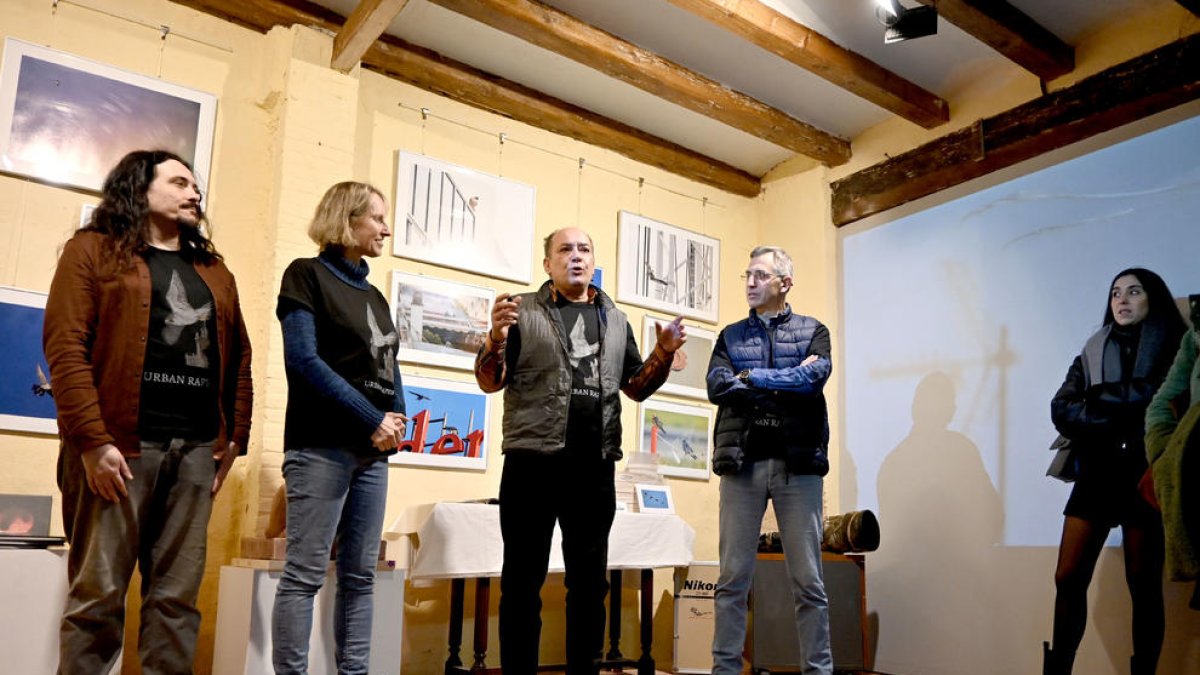 Los halcones de Tarragona, como nunca los hemos visto