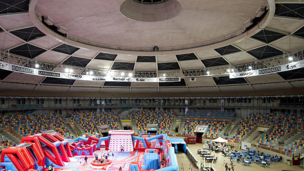 Un parque inflable para todas las edades aterriza en la Tàrraco Arena