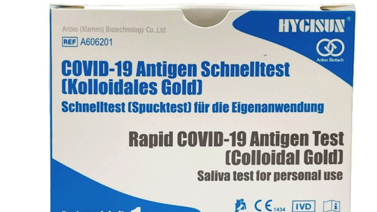 Retiren un test ràpid d'antígens d'Anbio per contaminació amb bacteris