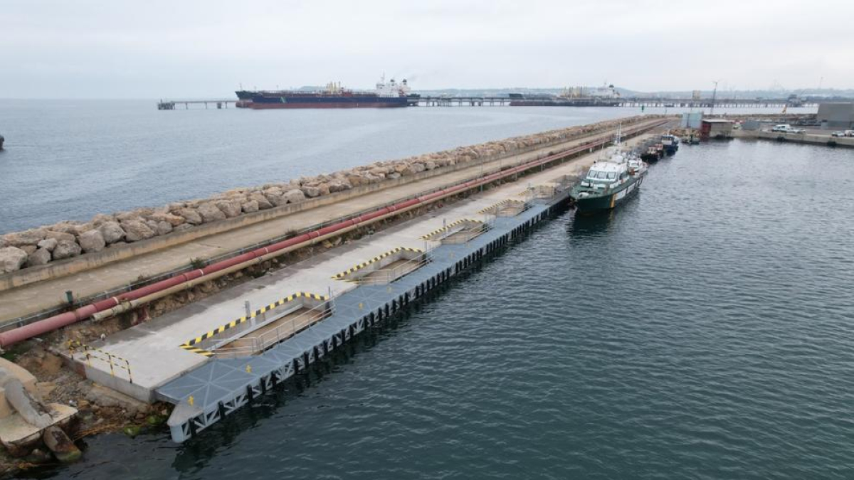 El Port de Tarragona amplia l'atracada del moll de Cantàbria per a embarcacions auxiliars