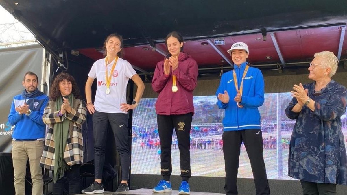 MIreia Guarner gana la plata al Campeonato de Cataluña de Cross