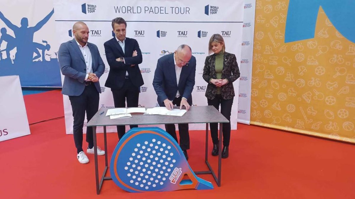 Reus se convertirá este año en la primera parada del World Padel Tour en España