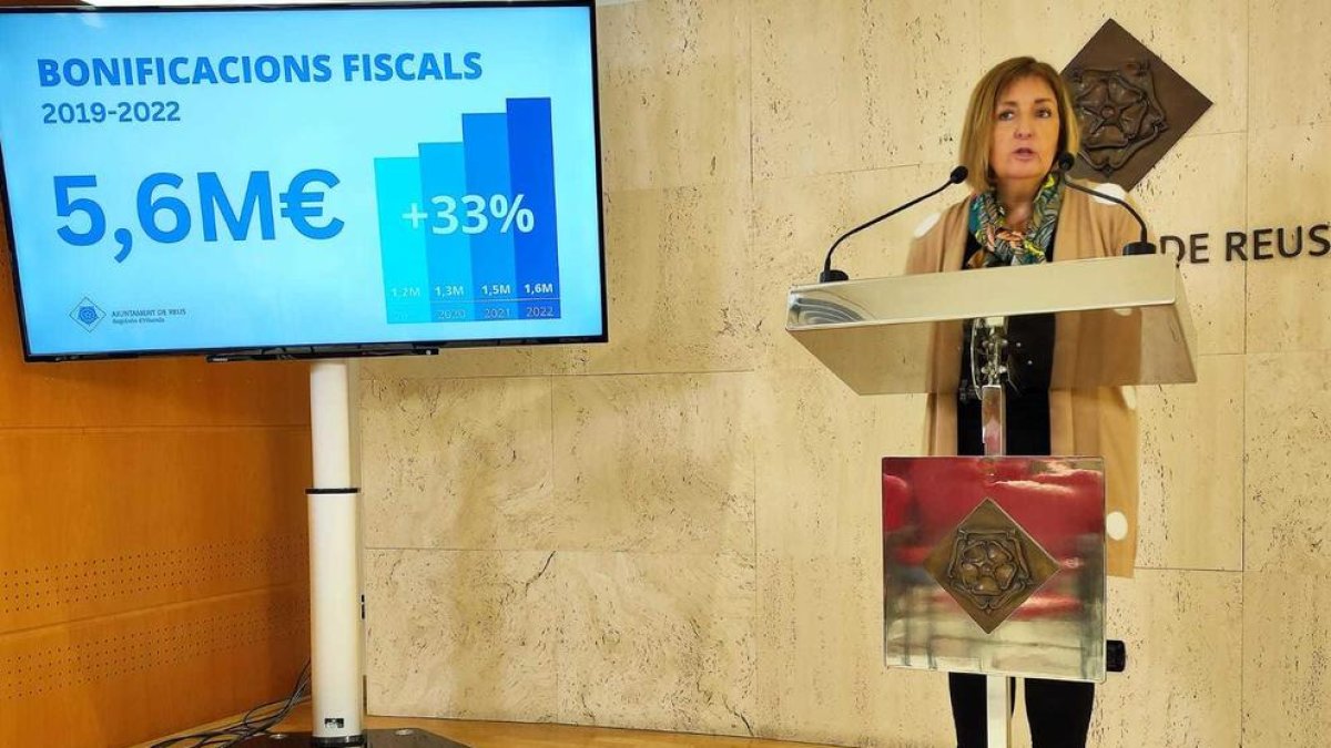 L'Ajuntament de Reus concedeix 5,6 milions d'euros en bonificacions fiscals en quatre anys