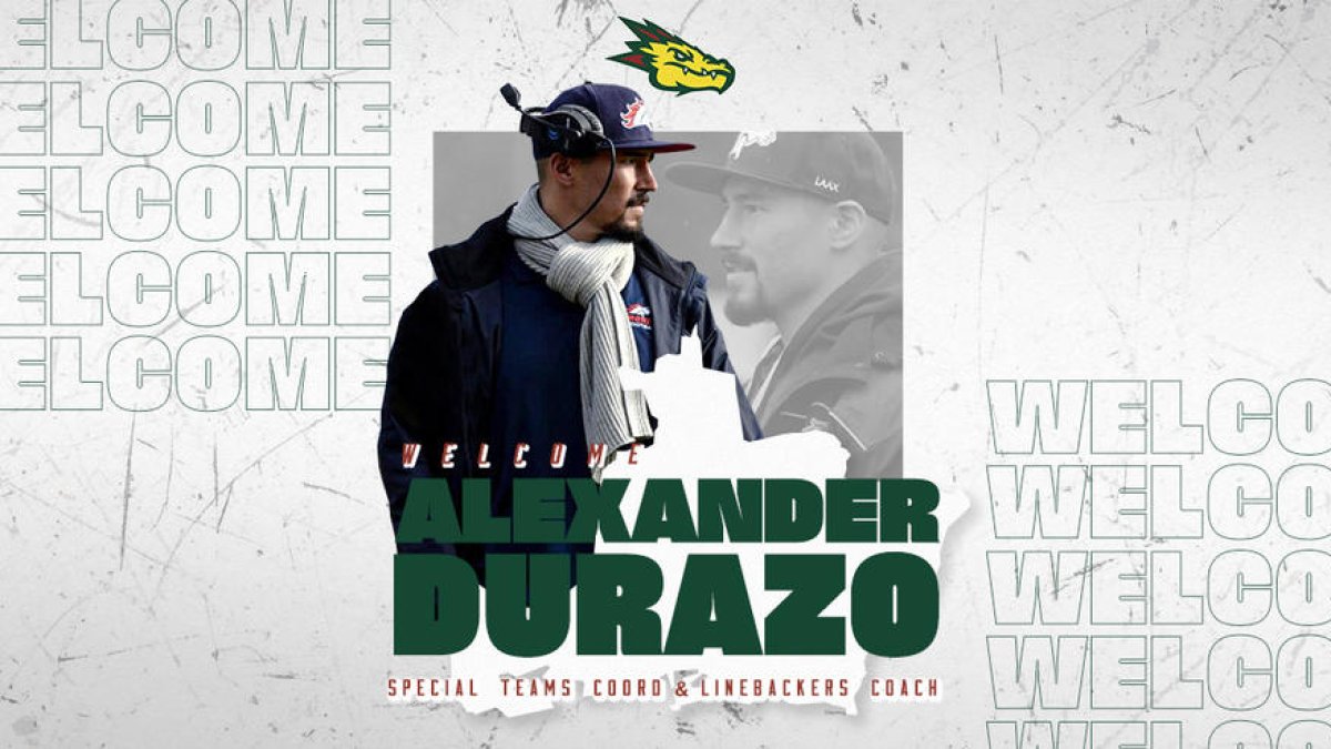 Els Barcelona Dragons incorporen a Alexander Durazo al seu cos tècnic