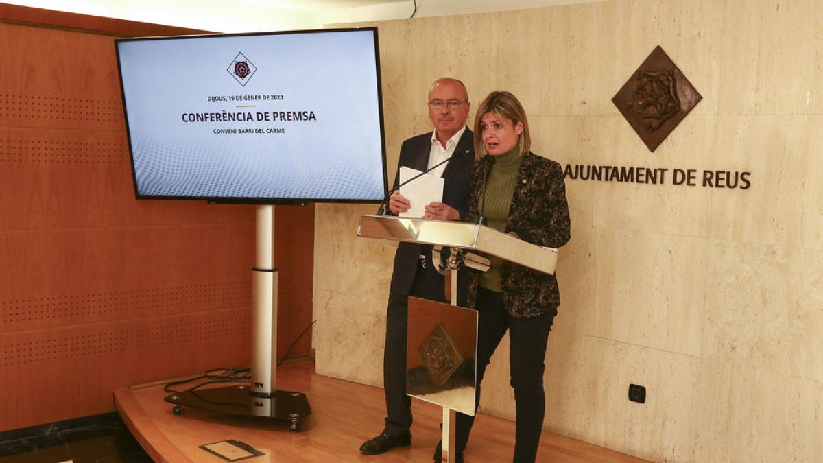 Acord a tres bandes per regenerar urbanísticament el barri del Carme de Reus