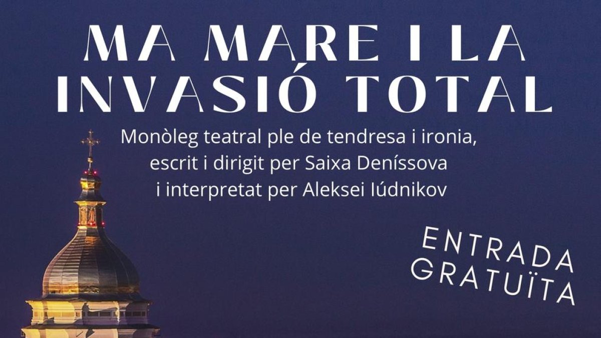 El Centre de Lectura de Reus acollirà una peça teatral sobre la guerra a Ucraïna