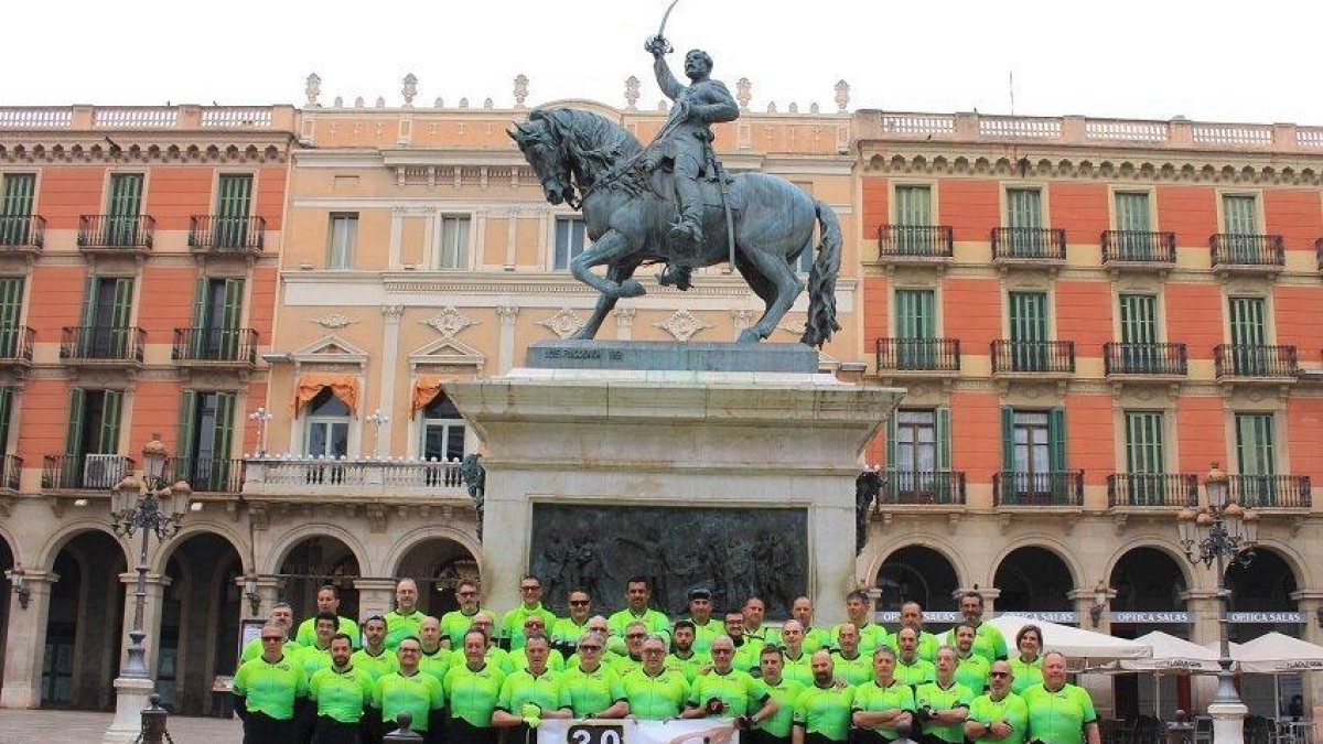 La penya ciclista 'El Jamón' de Reus fa 30 anys