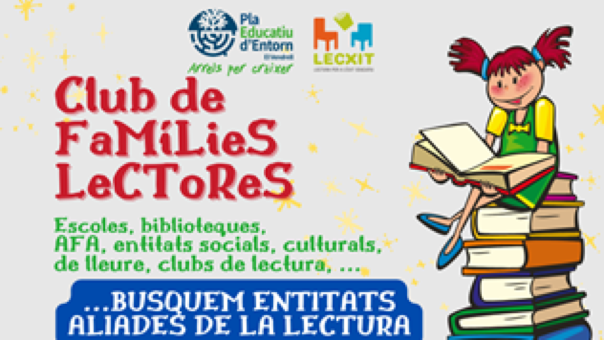 El Pla Educatiu del Vendrell impulsa el Club de famílias lectoras
