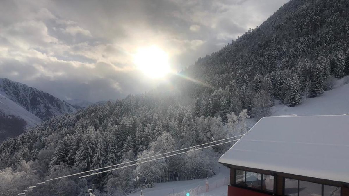 La costa registra temperatures per sota dels 0ºC, com els -3,7ºC de Cunit