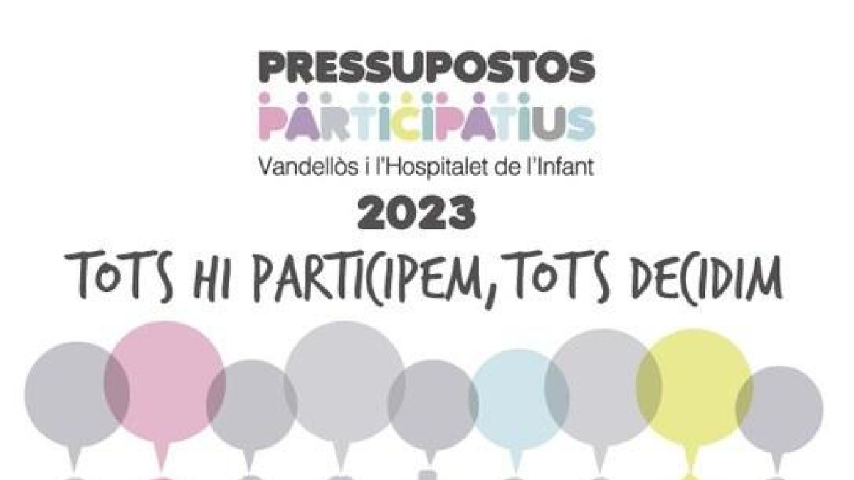 L'Ajuntament de Vandellòs i l'Hospitalet de l'Infant presentaran dilluns les propostes guanyadores dels Pressupostos Participatius