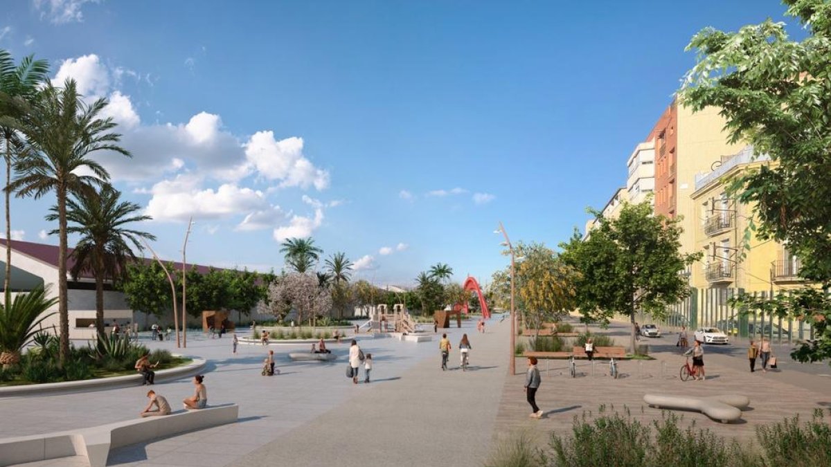 El PSC quiere que la Rambla del Mar se convierta en el centro neurálgico del barrio del Port