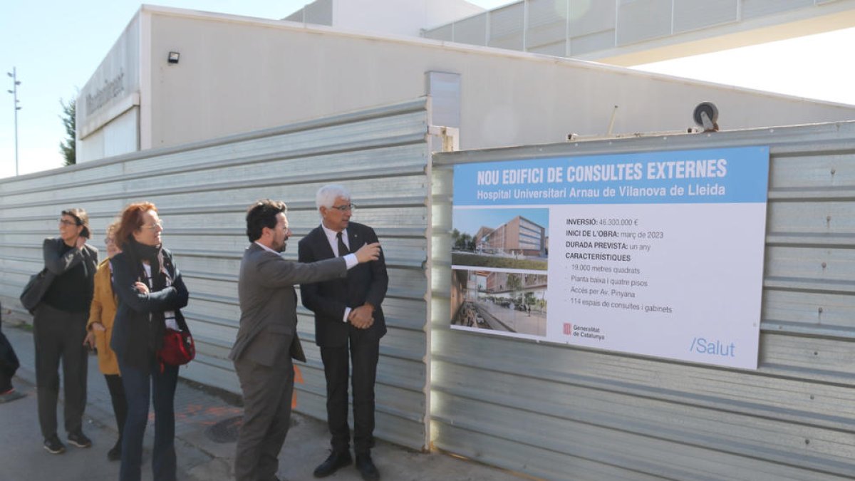 Salut inverteix uns 80 milions d'euros en un paquet de reformes per a l'Hospital Arnau de Vilanova de Lleida