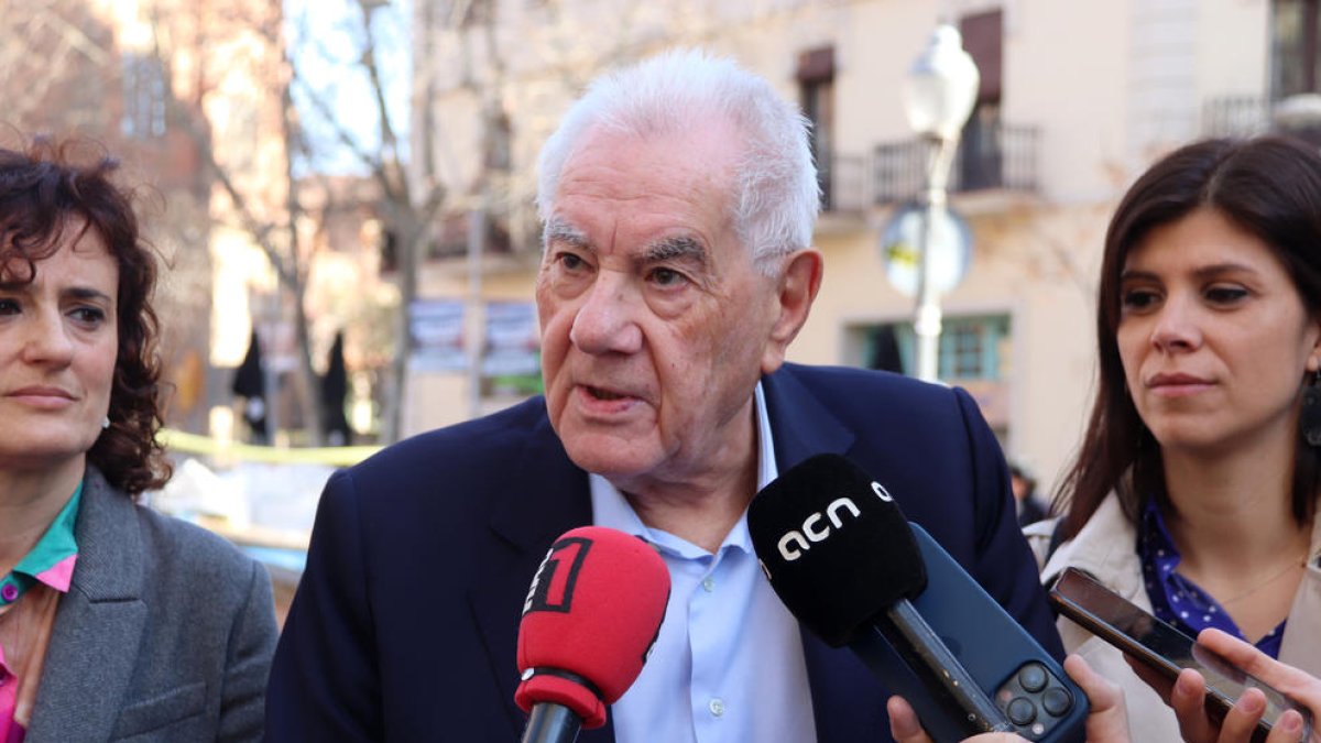 Maragall denúncia als Mossos els cartells sobre l'Alzheimer: «El més greu és que algú pugui utilitzar-ho políticament»