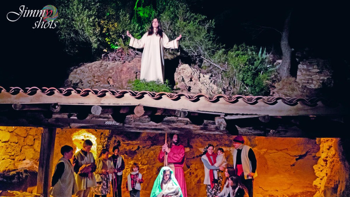 Més de 3.200 visitants al Pessebre Vivent de la Pobla de Montornès