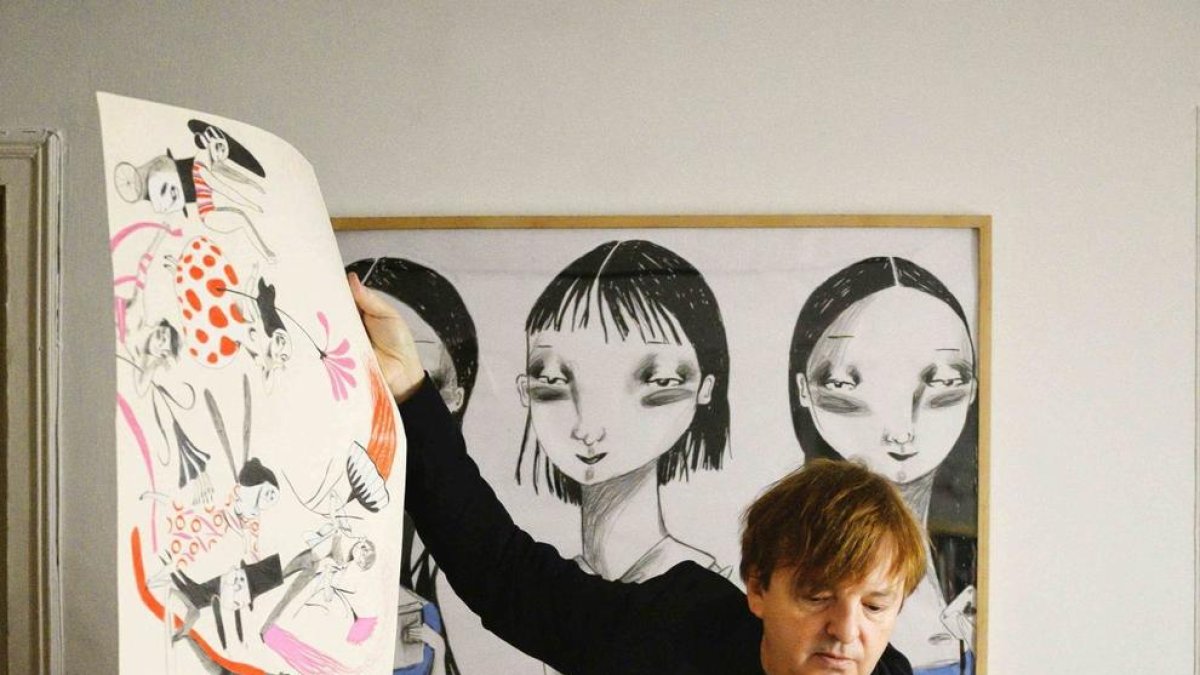 El ilustrador y artista plástico Ignasi Blanch presenta «De Berlín en el mar» en la Sala del Portal del Pardo