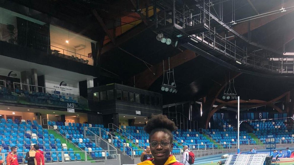 Laurine Elisa Marimón, quarta en la seva estrena a Europa a l'Encontre sub 20