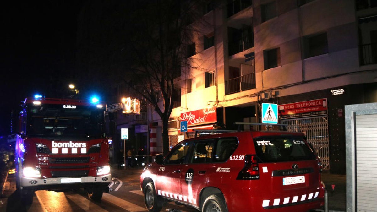 El incendio de Reus deja un balance de 19 heridos, 2 de ellos en estado crítico