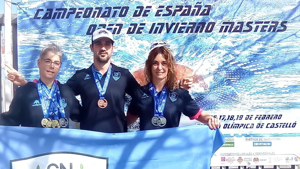 El CN Tàrraco se cuelga 7 medallas y hace dos récords de Cataluña en el Campeonato de España Open Màster