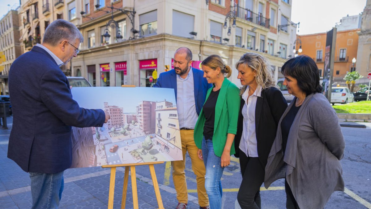 Esquerra propone ampliar aceras y crear plazas en el eje de Unió y Apodaca de Tarragona