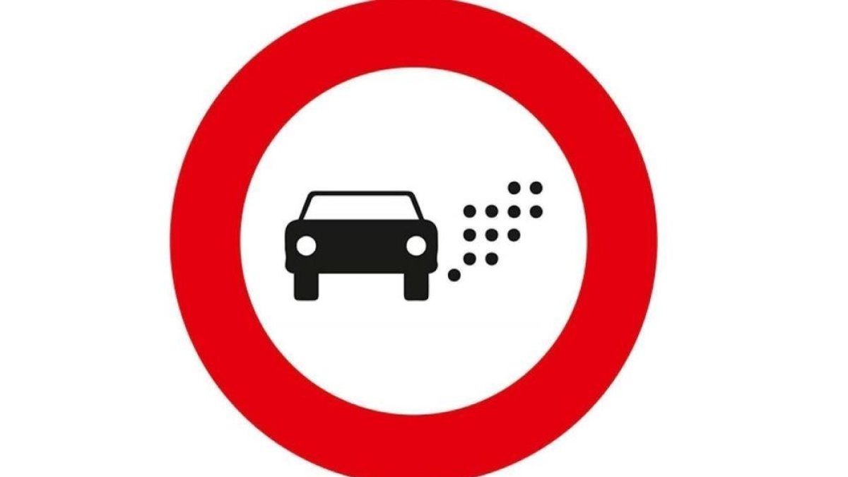 La nueva señal de la DGT que puede comportar multas de hasta 200 euros