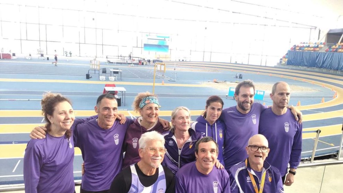 El CA Tarragona se cuelga 33 medallas en el Campeonato de Cataluña Máster