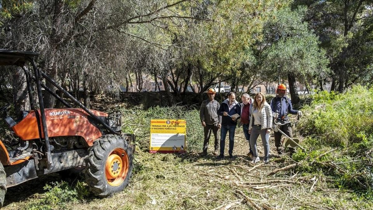 Tarragona inicia los trabajos forestales de limpieza de franjas contra incendios