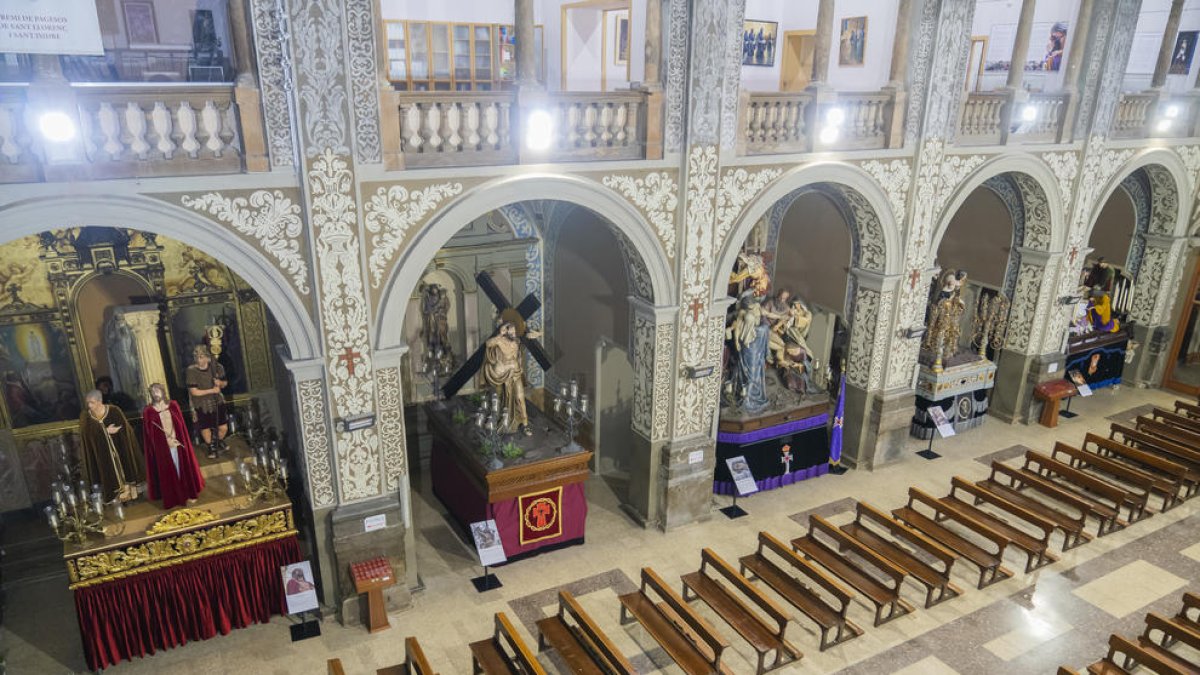 Obren l'espai museïtzat de la Setmana Santa a l'església Sant Agustí de Tarragona
