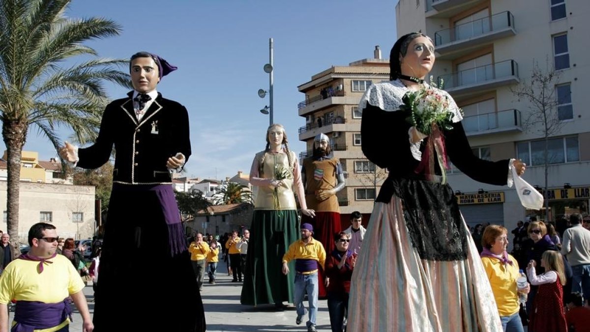 El 40.º aniversario de los gegants Ton y Pineda, entre los últimos actos de la fiesta mayor de Vila-seca