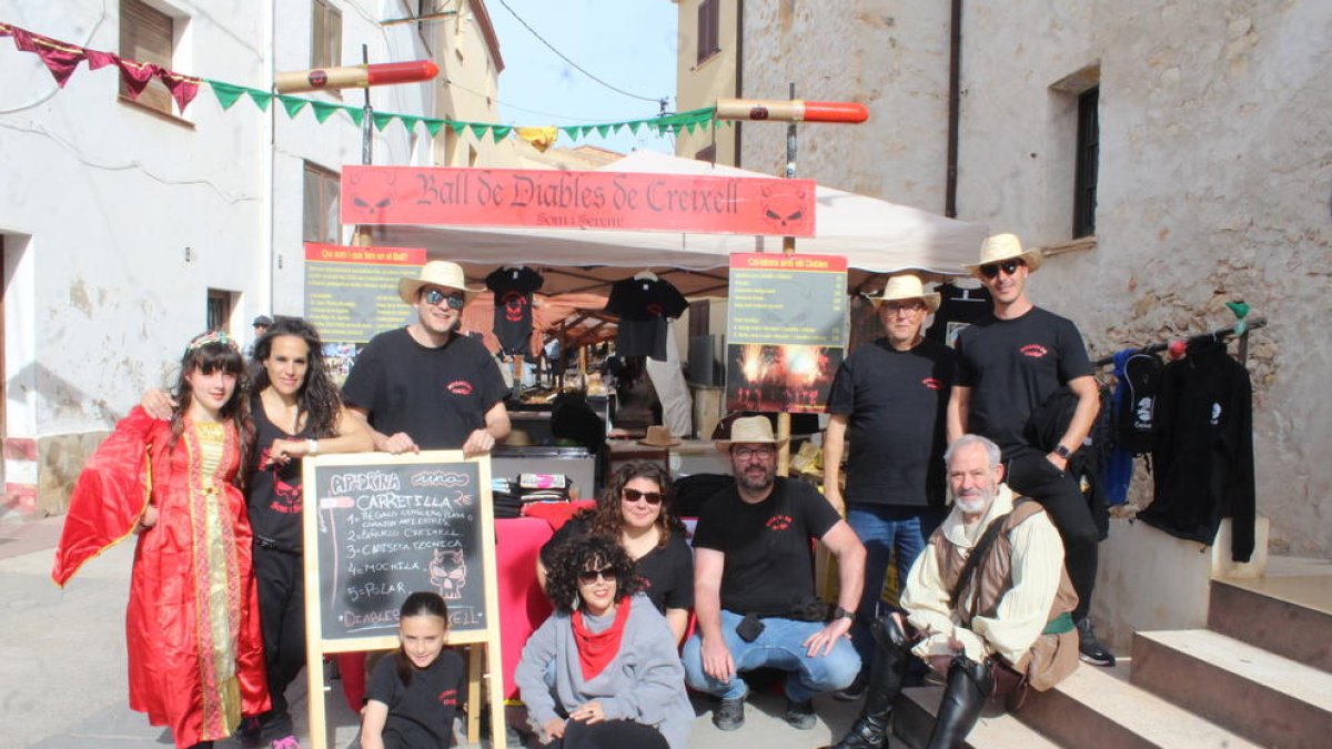 Més de 9.000 persones visiten el IX Mercat Medieval de Creixell
