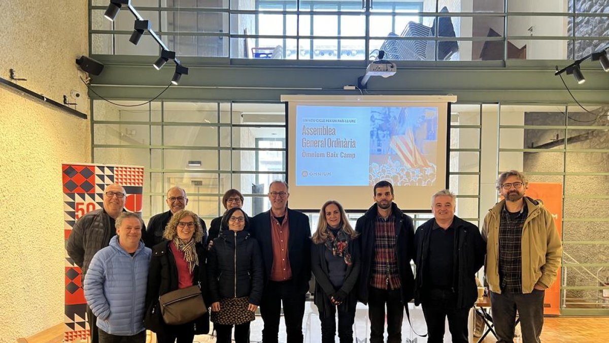 Agnès Toda, escollida nova presidenta d'Òmnium Baix Camp