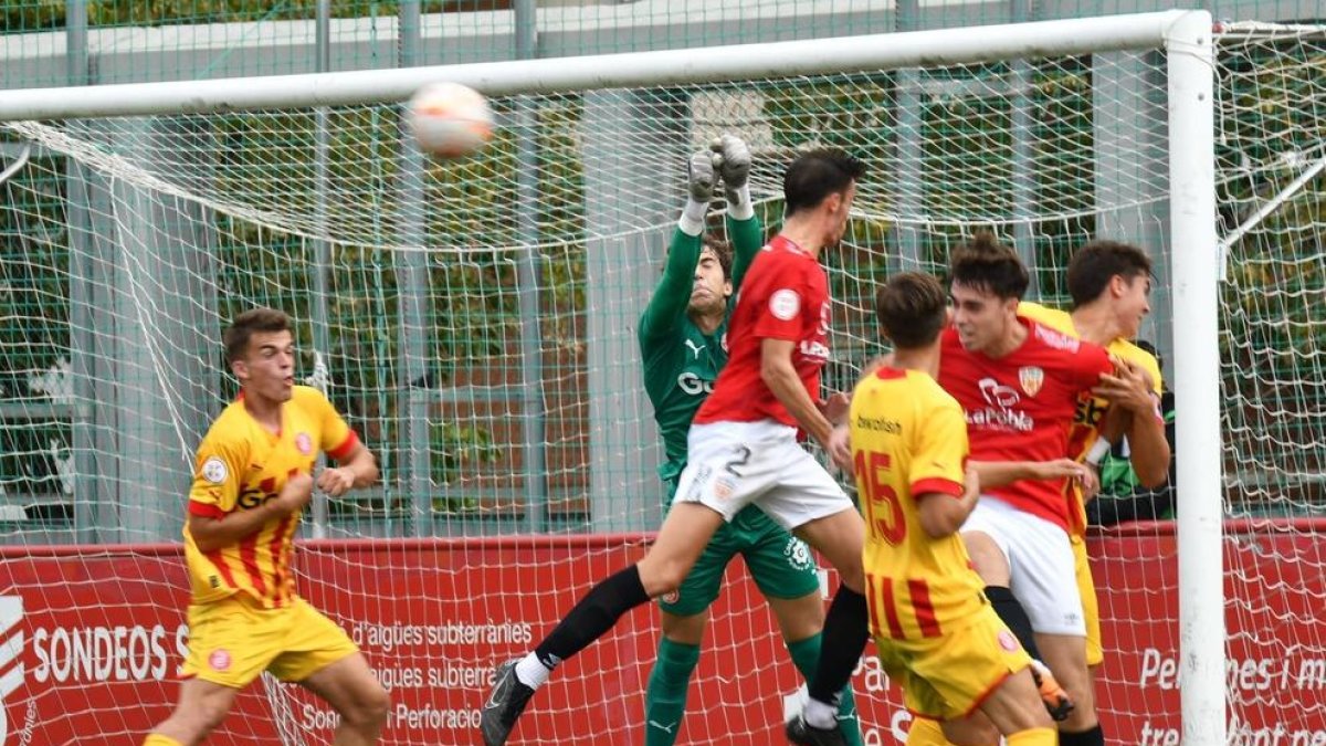 El Girona B talla la ratxa de victòries de la Pobla de Mafumet (1-1)