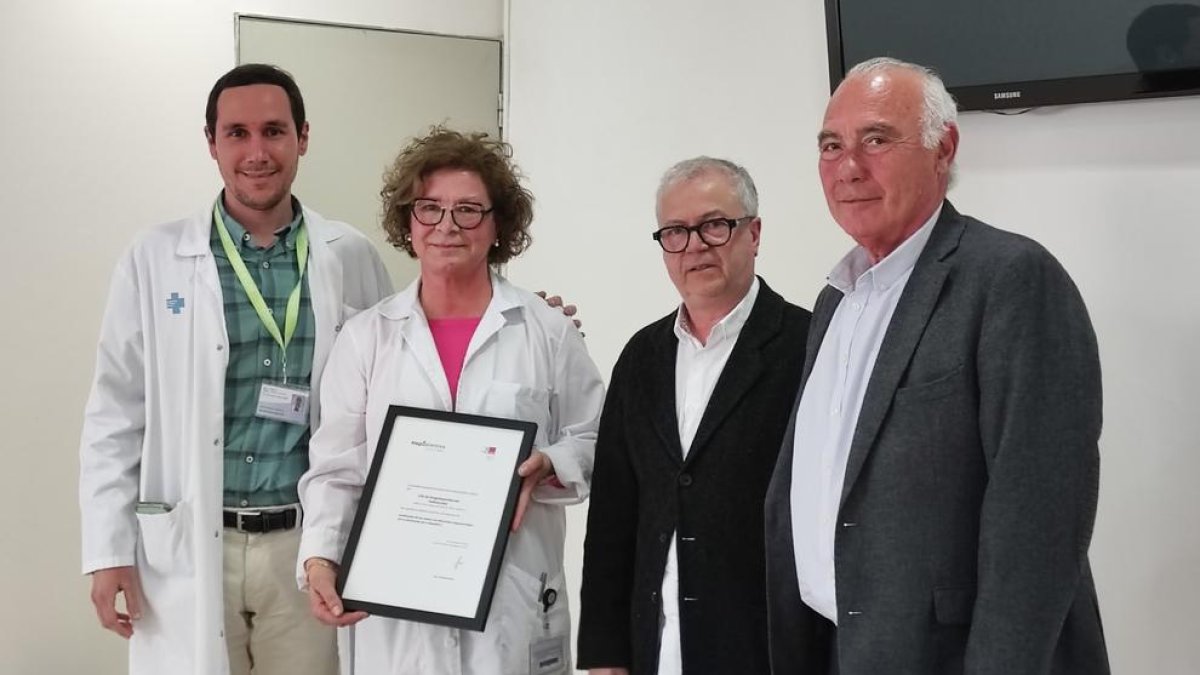 El CAS Tarragona rep el certificat HepCelentes per la gestió dels pacients drogodependents