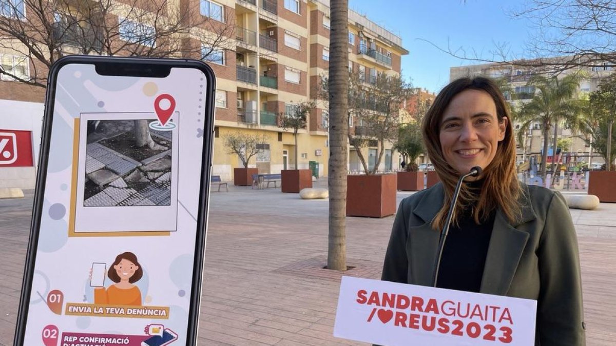 El PSC Reus aposta per crear una app per denunciar qualsevol desperfecte de la via pública
