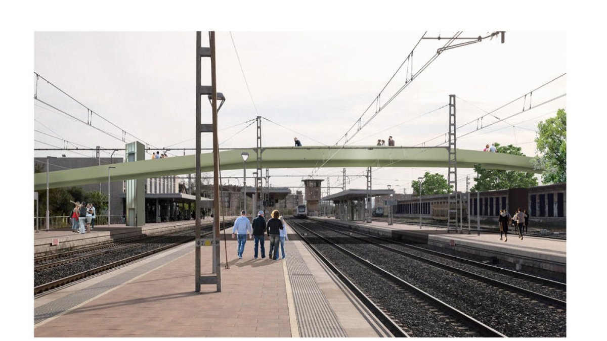 La CUP Reus proposa crear una gran àrea verda als terrenys en desús d'Adif