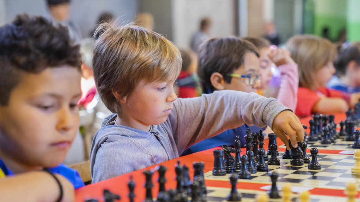La Vitxeta acull la sisena trobada del projecte 'Escacs a l'Escola'