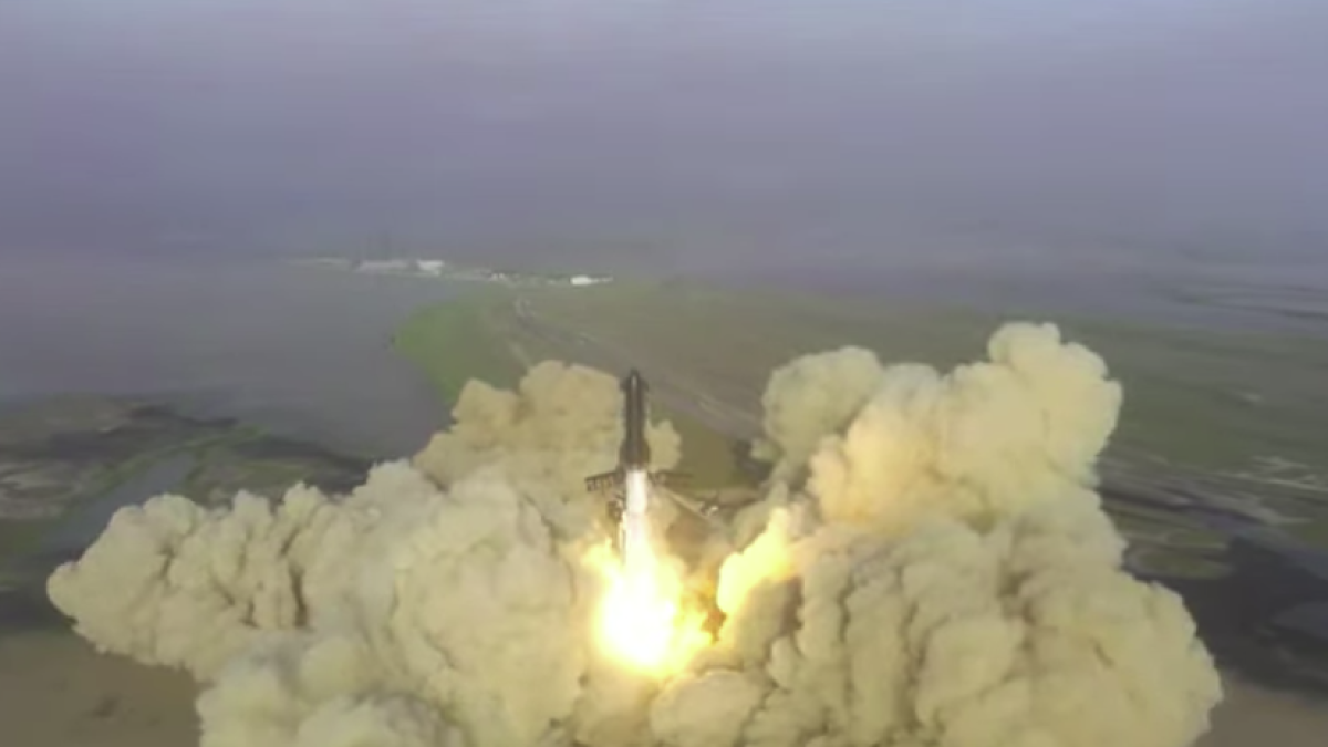 El Starship Space X consigue elevarse pero acaba explotando pocos segundos después