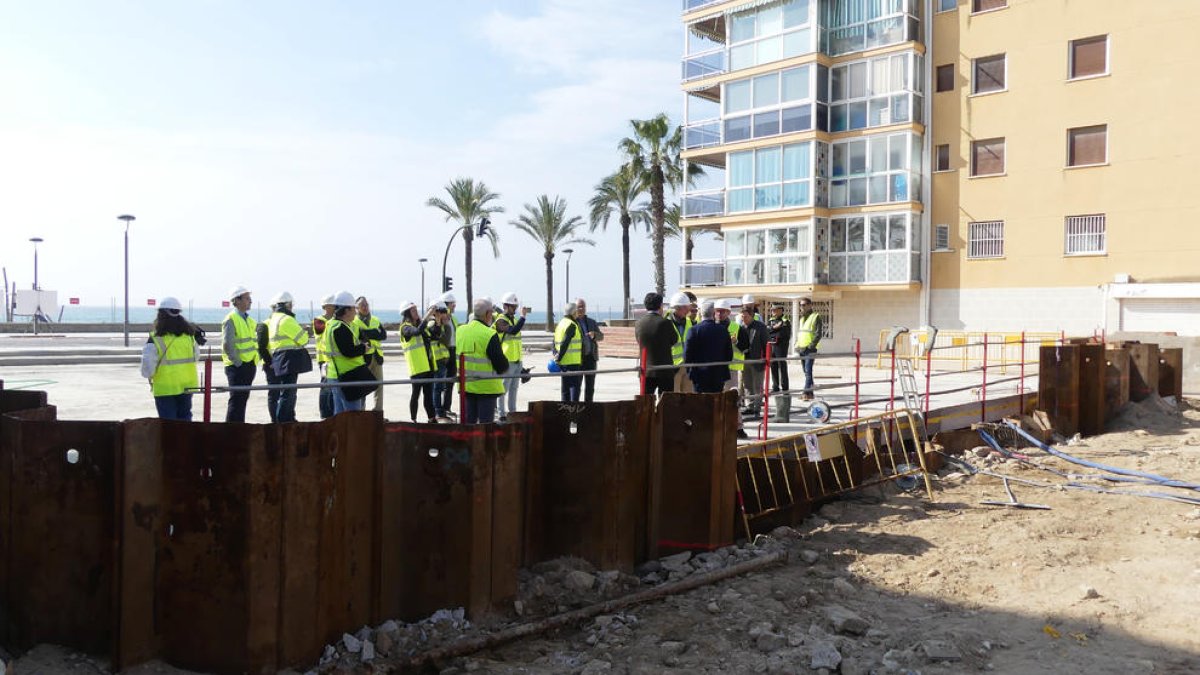 Les obres de canalització del barranc de Barenys de Salou finalitzaran el 2024