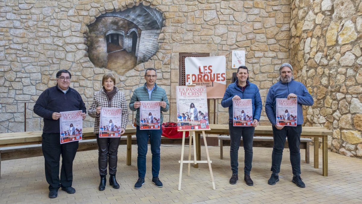 Les Forques Teatre tornarà a representar 'La Passió de Crist' pels carrers de Constantí