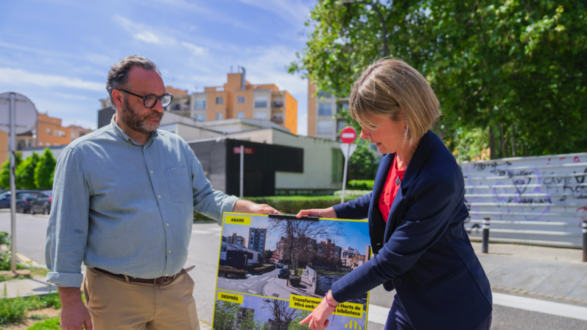 ERC proposa construir una nova biblioteca al barri Horts de Miró