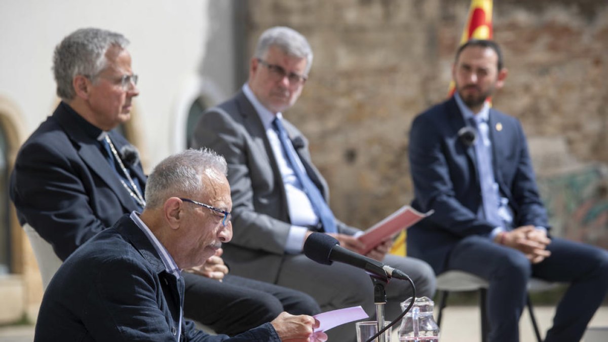 El filòleg Pere Navarro, l'encarregat de llegir el pregó de Setmana Santa a Tarragona