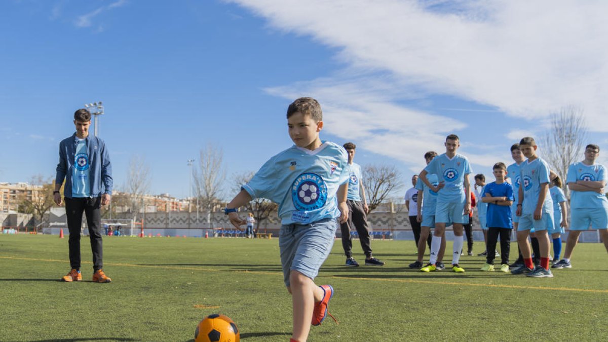 Las personas con TEA de Reus se reivindican con un partido de fútbol